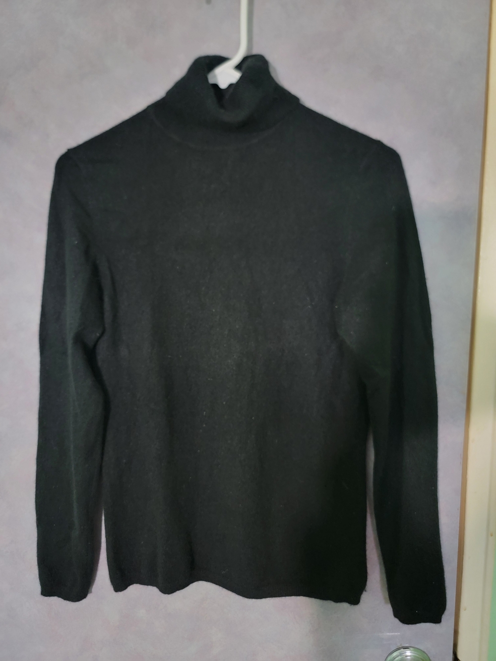 Cashmere Charter Club Black Men's Turtleneck Sweater